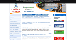 Desktop Screenshot of comune.terralba.or.it